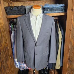 Benjamin Sartorial Collection Granoro Gray Blazer Super 140s 40R